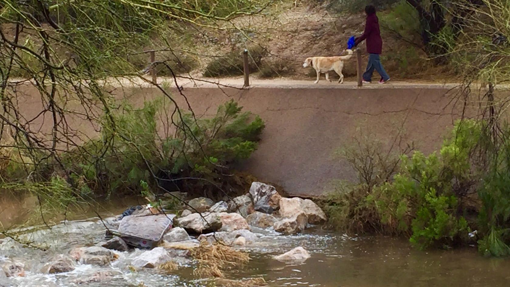 Walk on the wash